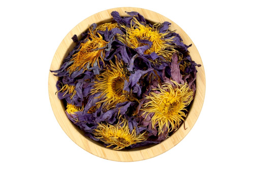Loto blu secco fiori - loto,