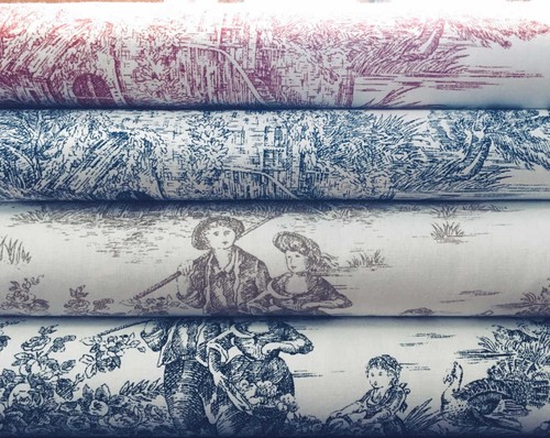 Toile jouy vari - de, al